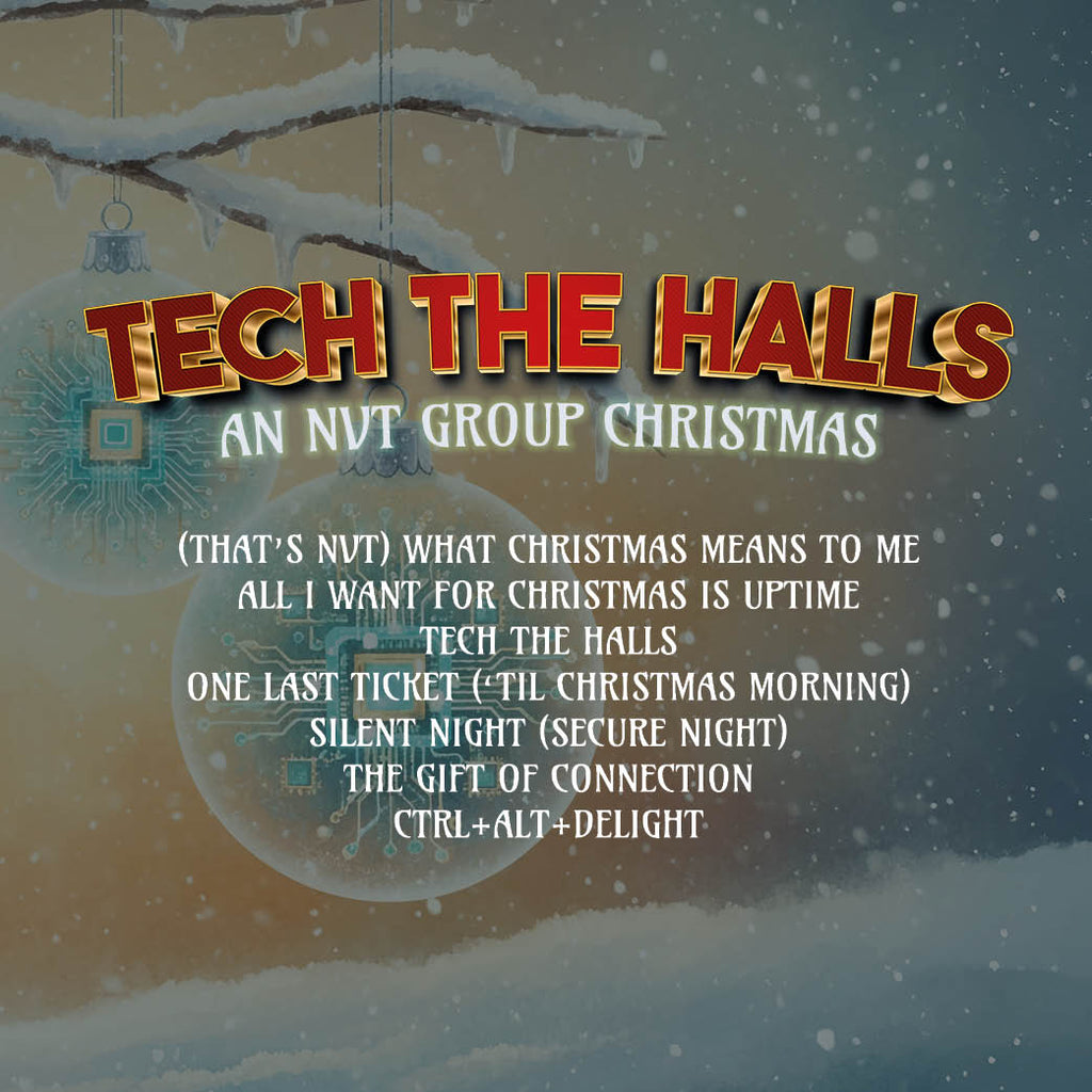 TECH THE HALLS (An NVT Group Christmas) - 7-track music EP, supporting St Columba's Hospice Care